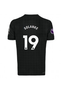 Tottenham Hotspur Dominic Solanke #19 Jalkapallovaatteet Vieraspaita 2025-26 Lyhythihainen